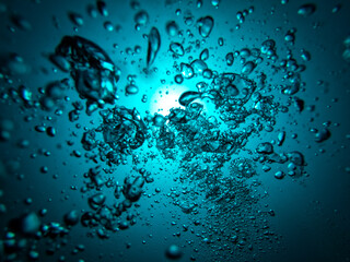 water drops background