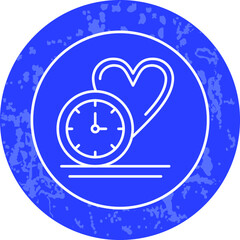 Unique Line Round Circle Icon