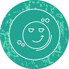 Unique Line Round Circle Icon