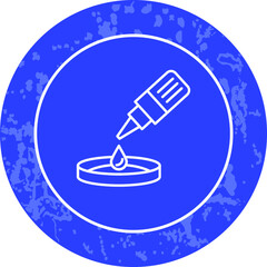 Unique Line Round Circle Icon