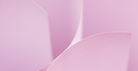 linear abstract shapes of pinkish tones - 512293504