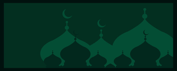 mosque design vector