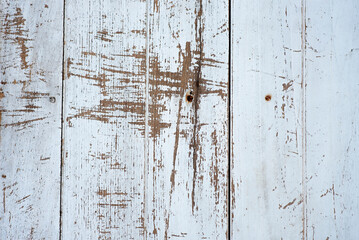 old wood background and various traces