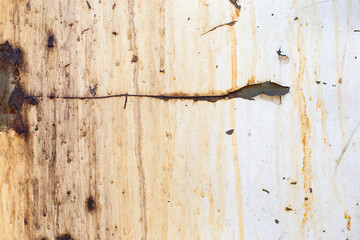 metal old rusty door cracked paint