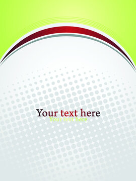 Business presentation background with text space. Abstract vector template.  