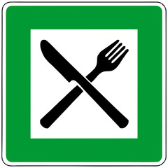 Restaurant sign