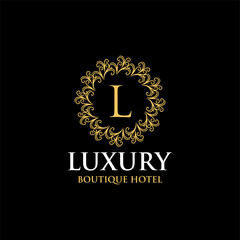 Luxury Logo template in vector for Restaurant, Royalty, Boutique, Cafe, Hotel, Heraldic, Jewelry, Fashion and other vector illustrations
