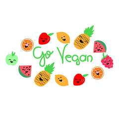 Go Vegan Vegetables Diet and lifestyle