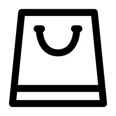 Shopping Bag User Interface Icon