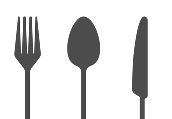 fork knife and spoon . Cutlery fork and spoon with plants. vector sketch. hand drawing isolated