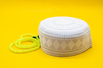 Islamic headdressor or skull-cap are usually worn by Muslim men, sometimes as a simple cap and...