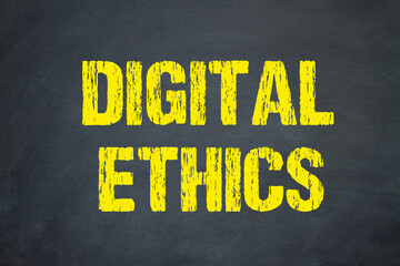 Digital Ethics - obrazy, fototapety, plakaty