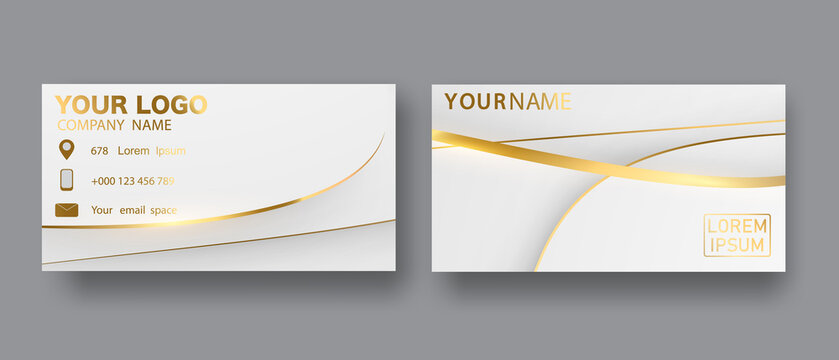 Beautiful modern creative business card vector template design layout in square size.