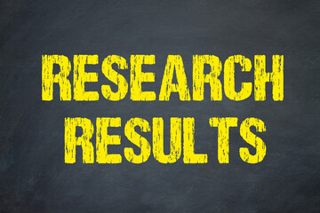 Research Results