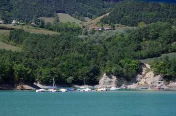 Lac de Monteynard-Avignonet- isère