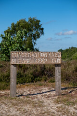 Conservation Sign