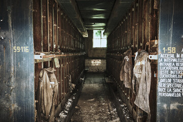 Fototapeta premium old abandoned building
