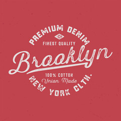 New York Brooklyn Clothing - Tee Design For Printing