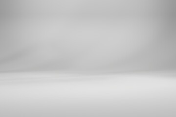 3D rendering Empty background, gray studio background, Limbo background