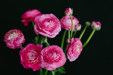 Spring bouquet for birthday, Mother's Day, March 8, International Women's Day, anniversary. Happy Valentine's Day.