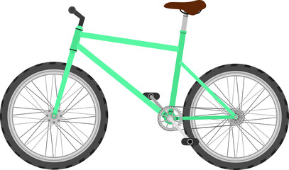 Bicycle clipart design illustration