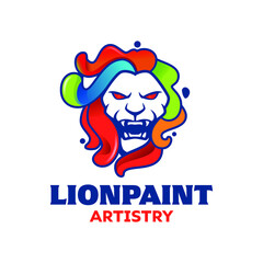 Lion Paint Logo