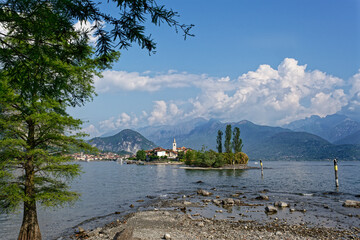Ile Borromées en face de Stresa sur le lac Majeur