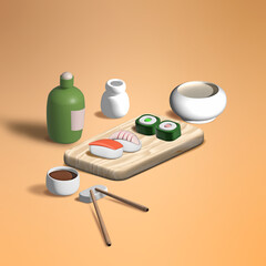 Sushi set