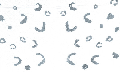 Minimal Watercolor Animal Skin. Panther Luxury