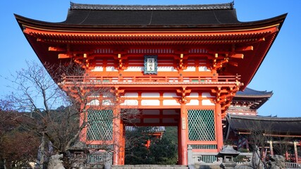 Kyoto, Japan Kiyomizu-dera gate