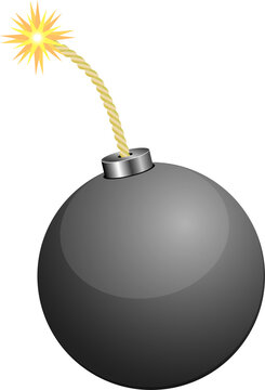 Bomb clipart design illustraiton