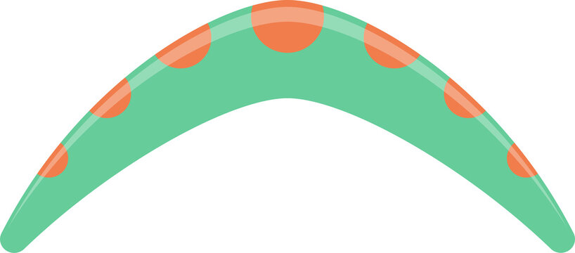 recommend clip art: Wooden boomerang clipart design illustration