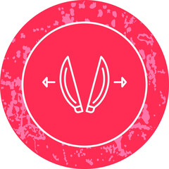 Unique Line Round Circle Icon