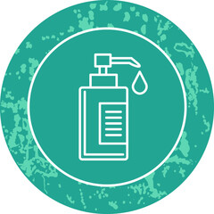 Unique Line Round Circle Icon