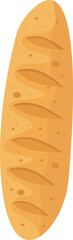 Fresh bread clipart design illustration