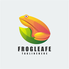 frog colorful logo