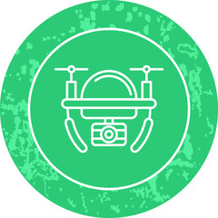 Unique Line Round Circle Icon