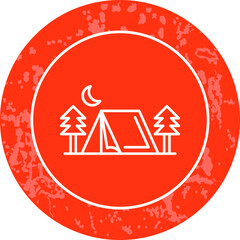 Unique Line Round Circle Icon