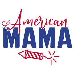 American Mama SVG