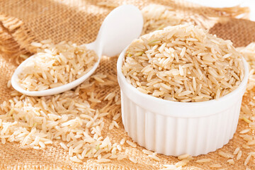 Organic Raw Brown Rice - Basic Cereal For Food