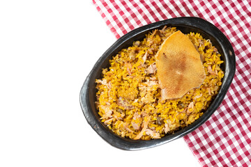 Suckling Pig Typical Dish of the Colombian Region of Tolima and Huila