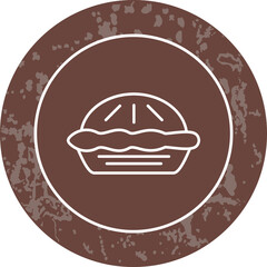 Unique Line Round Circle Icon