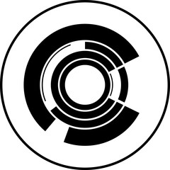 Circular vector symbol