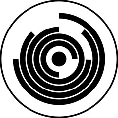 Circular vector symbol