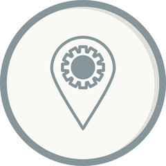 Obraz premium Location Pin Icon