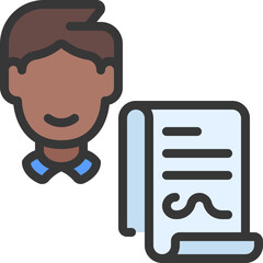 Contract Worker Icon