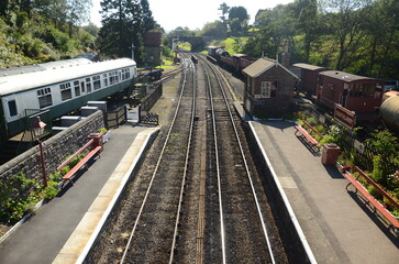 Obraz premium biggest UK railway strike in 30 years causes major disruption to commuters across the country