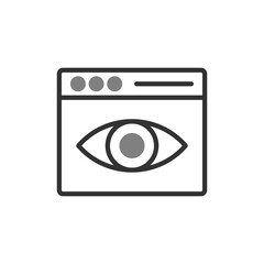 Web Visibility Icon