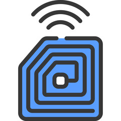 RFID Chip Icon
