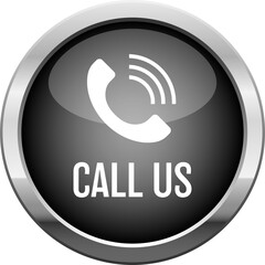 Call us buttons clipart design illustration
